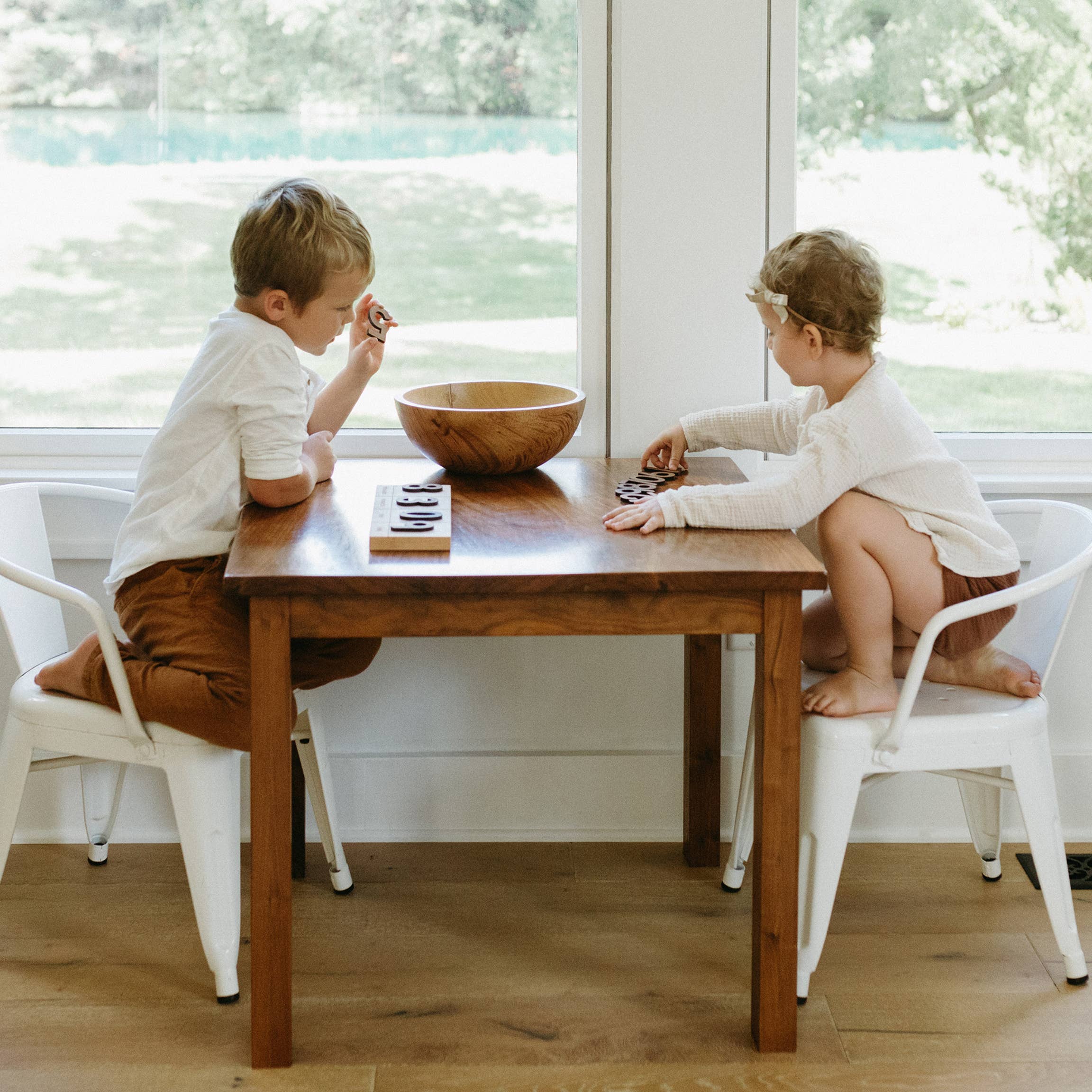 Gladfolk Wooden Place Value Board • Math Material with Number Set