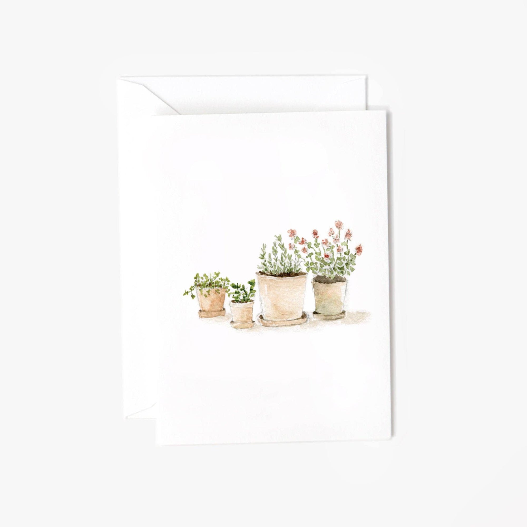 Herbs mini notecard