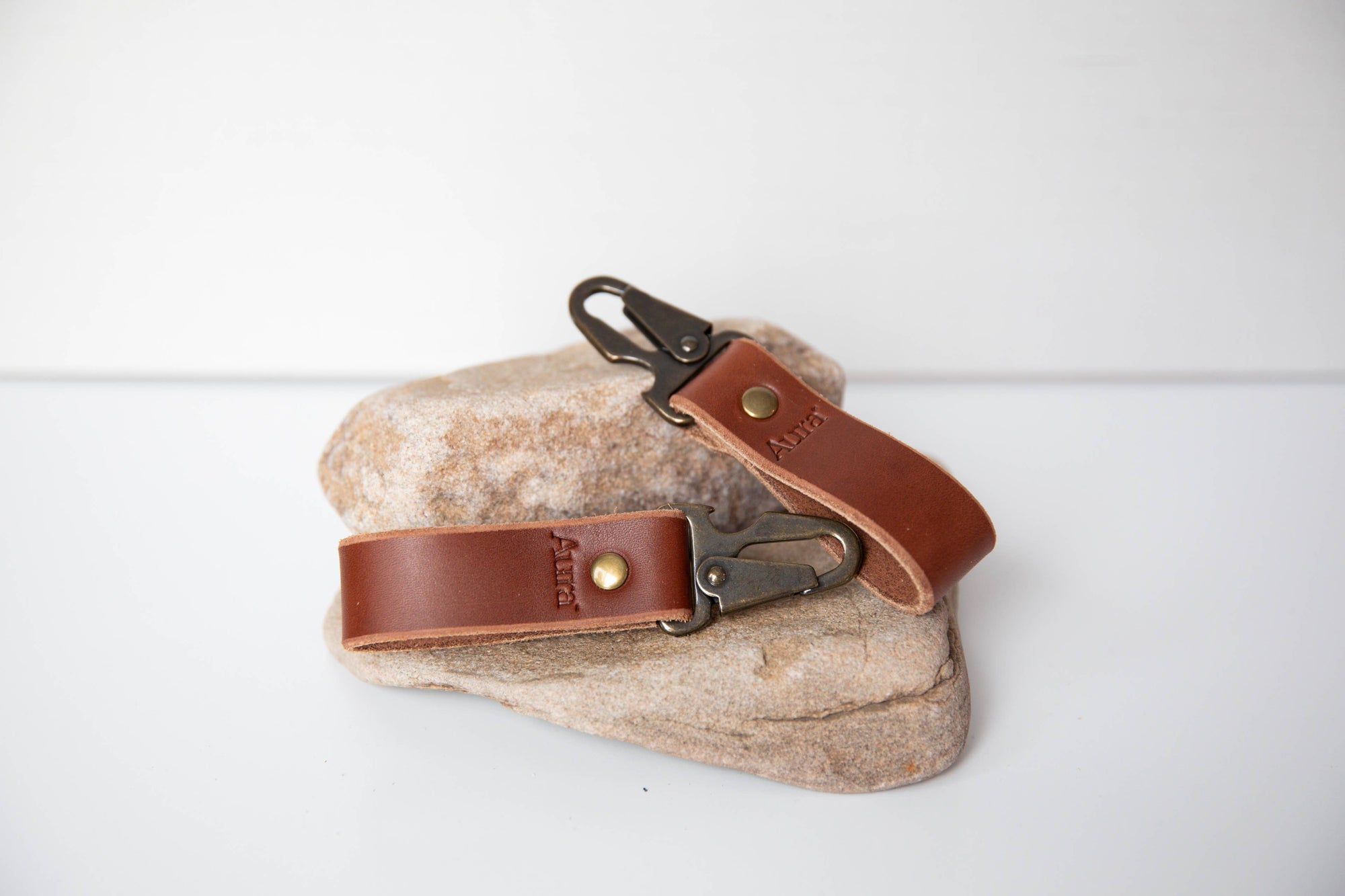 Leather Bottle Opener Keychain