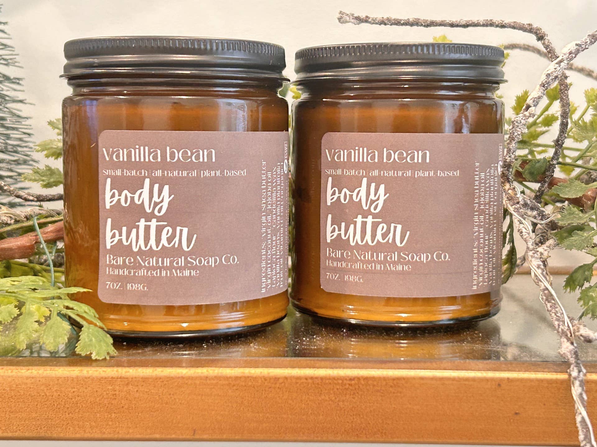 Vanilla Bean Body Butter | Face & Body | All-Natural