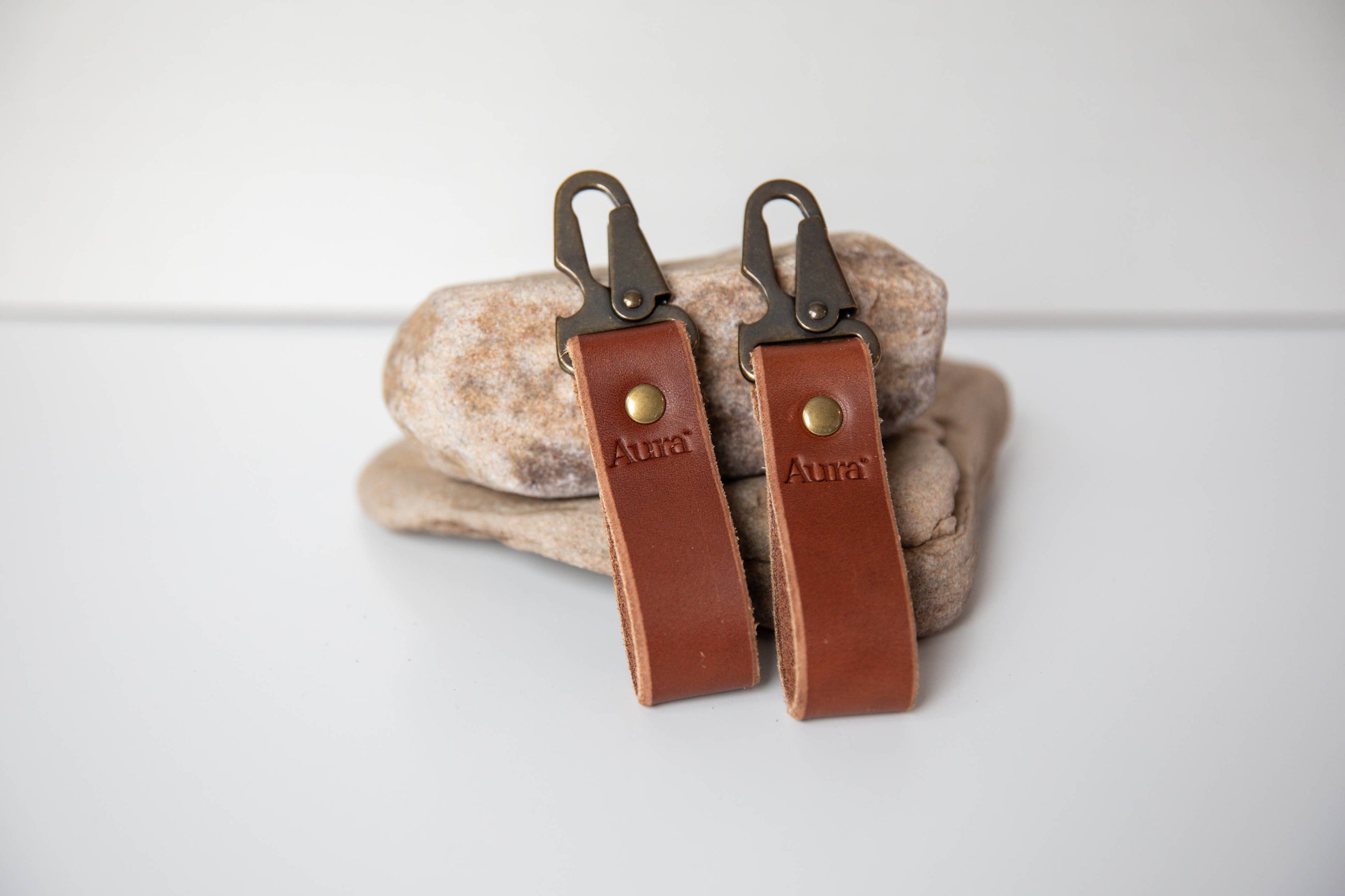 Leather Bottle Opener Keychain