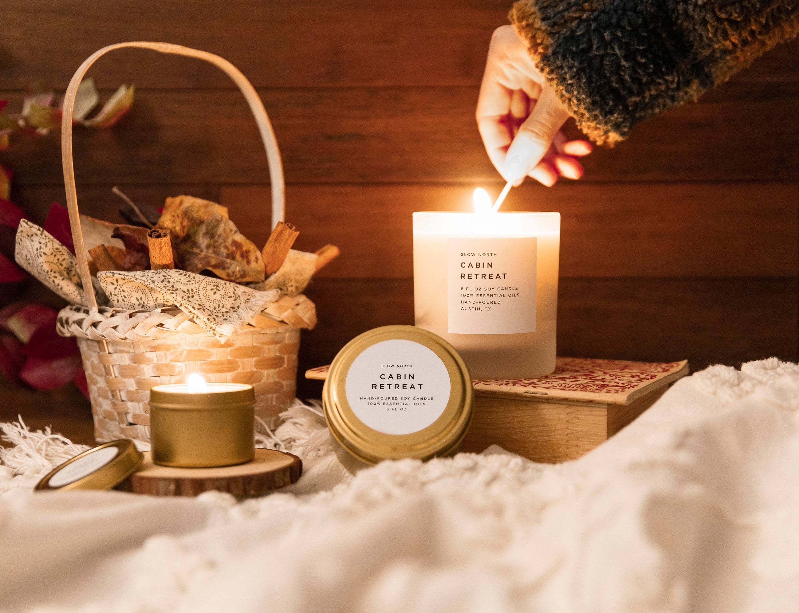 Cabin Retreat -Cedarwood, Grapefruit & Cinnamon Holiday 2025