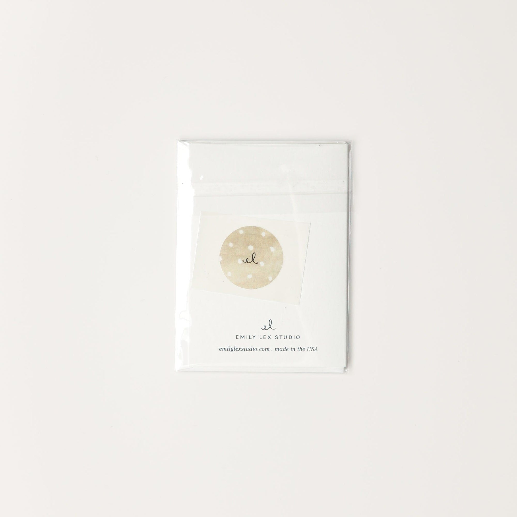 Bouquet mini notecard