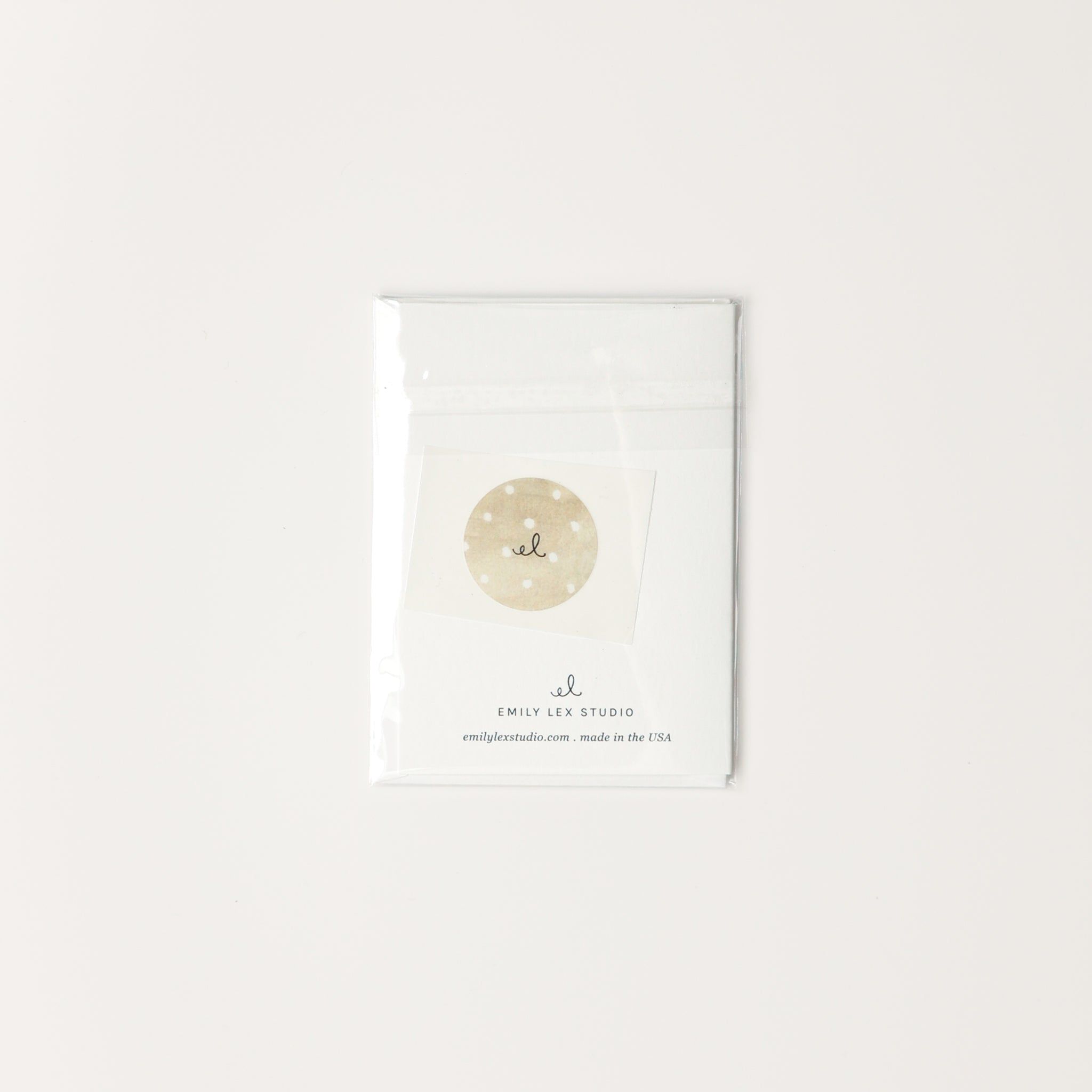 Bouquet mini notecard