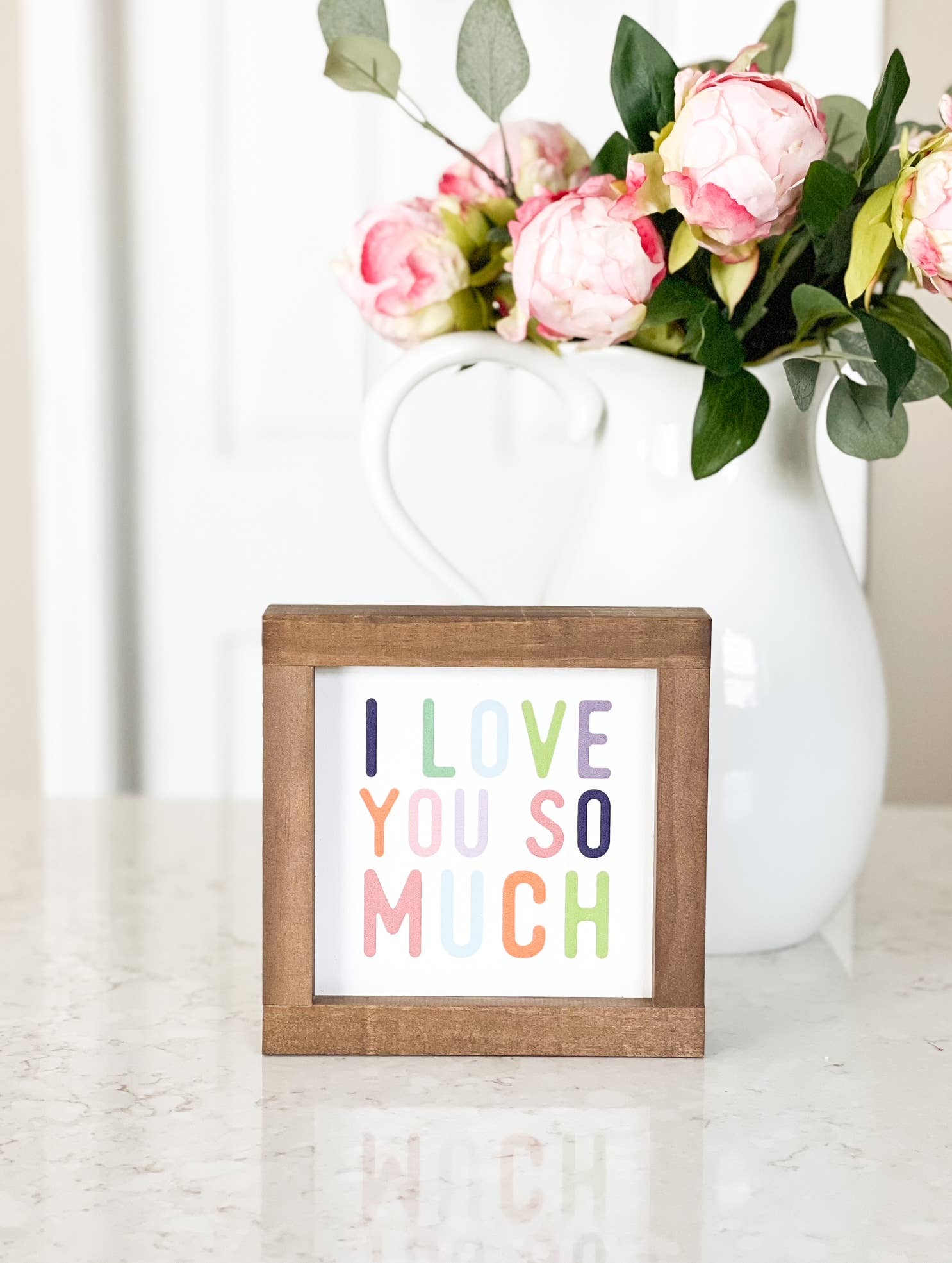 I Love You So Much Wall Decor