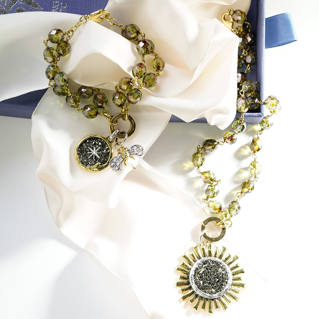 Waxing Poetic Ensemble Bracelet - Allure