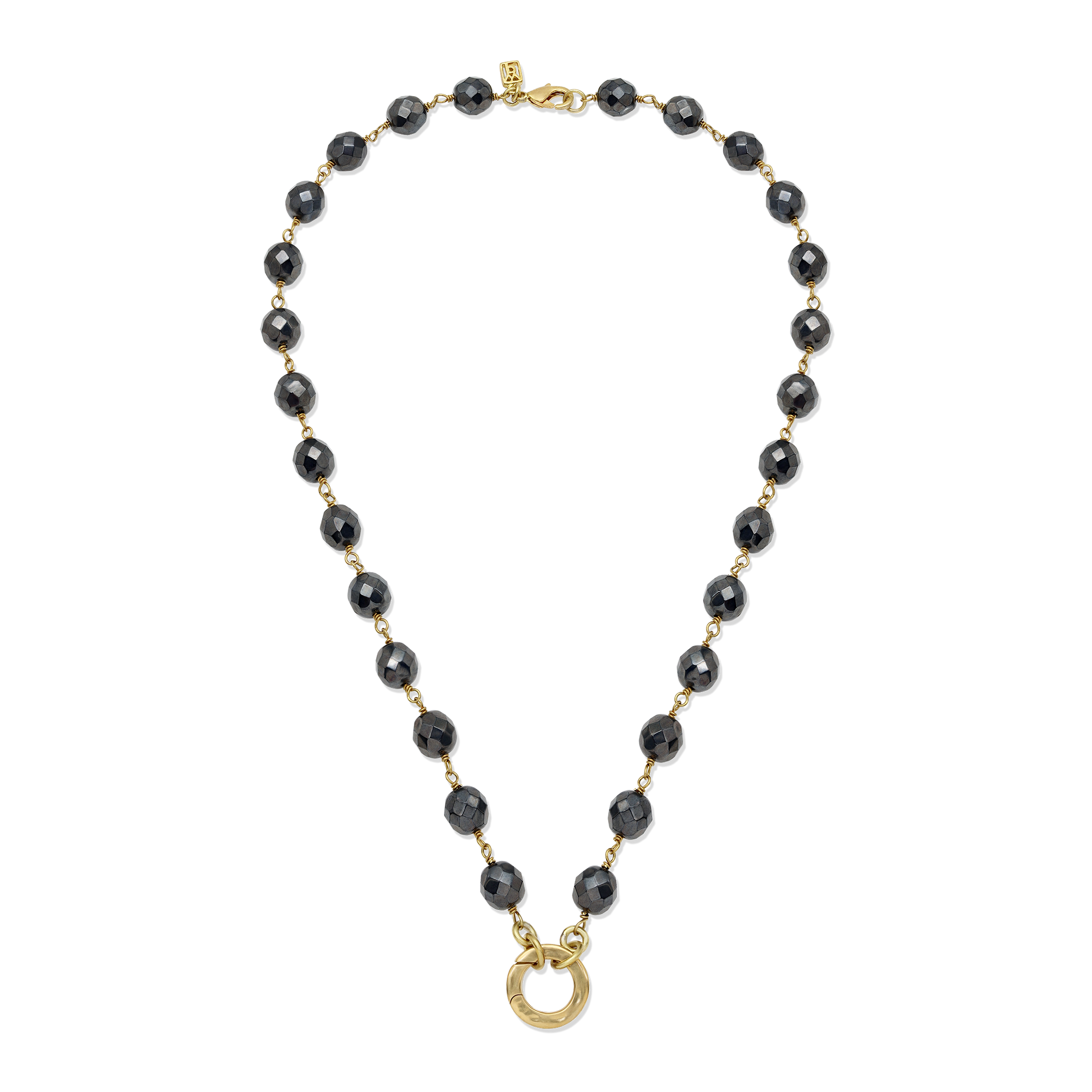 Waxing Poetic Ensemble Necklace - Hermatite