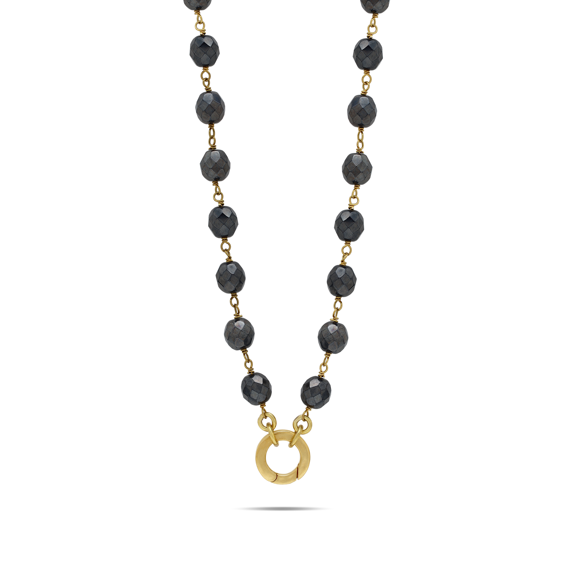 Waxing Poetic Ensemble Necklace - Hermatite