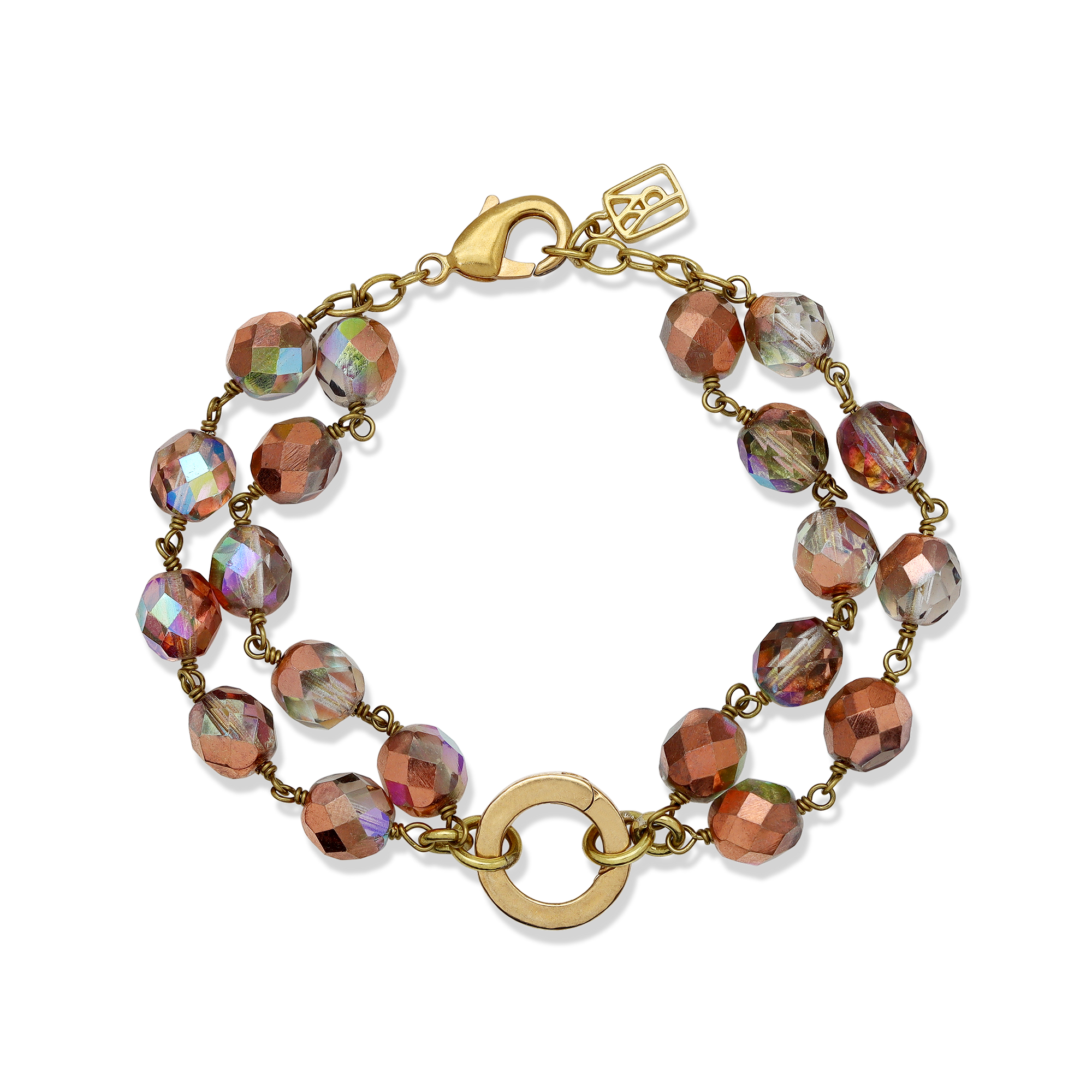 Waxing Poetic Ensemble Bracelet - Aurora Borealis