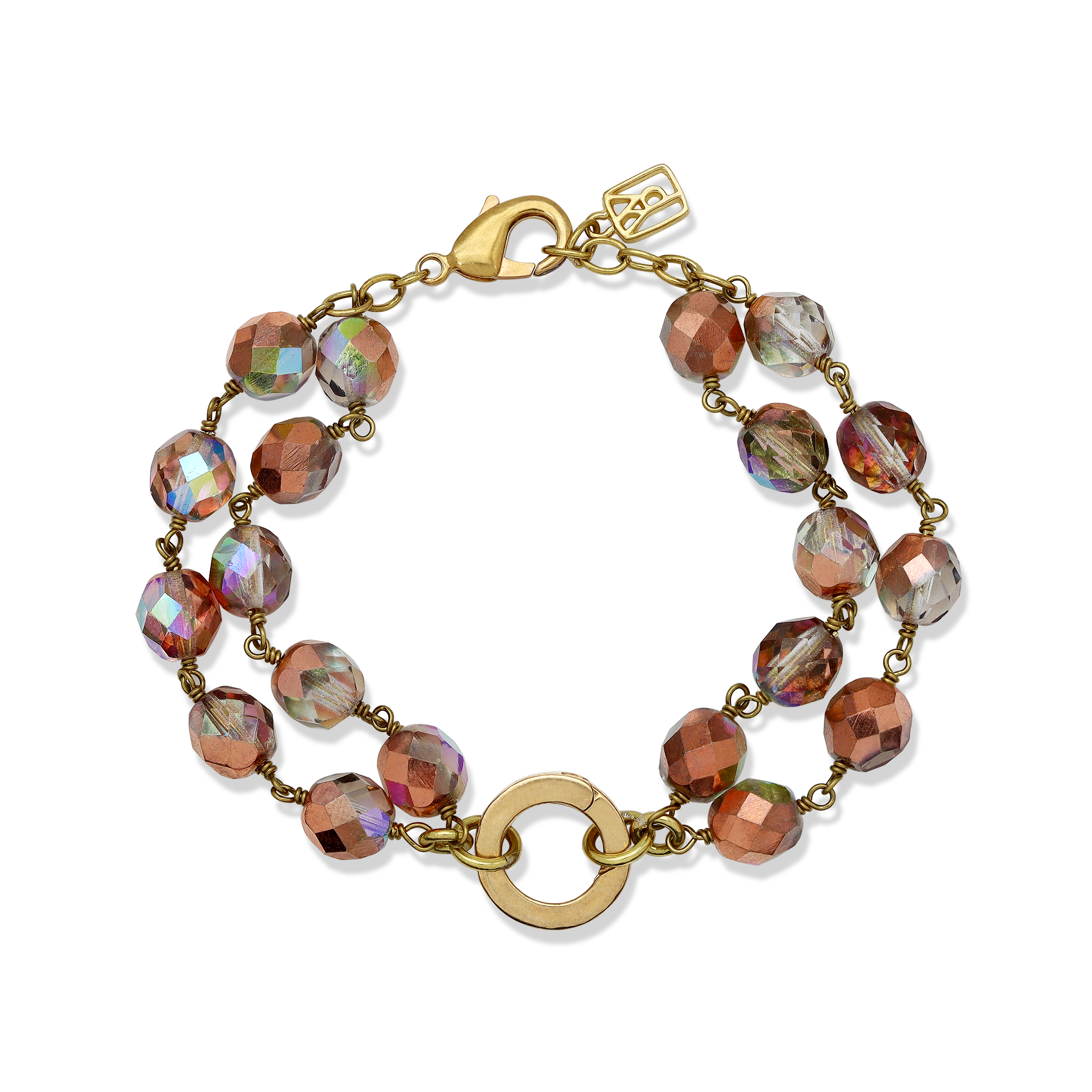 Waxing Poetic Ensemble Bracelet - Aurora Borealis