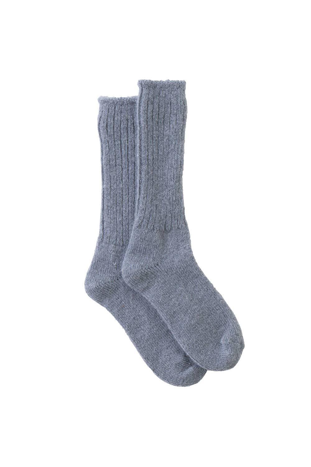 Mohair Socks Grey