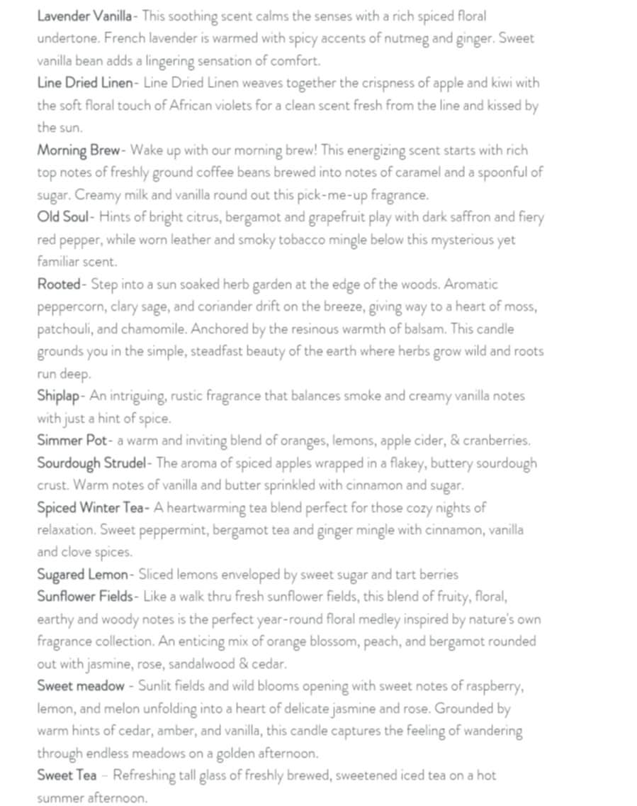 Soy Wax Melts - Phthalate Free