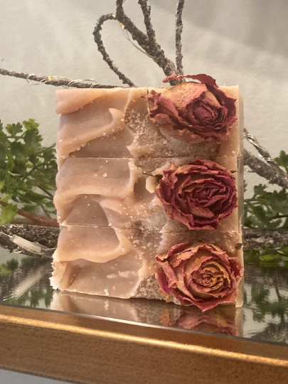 Wild Rose + Geranium Face & Body Bar
