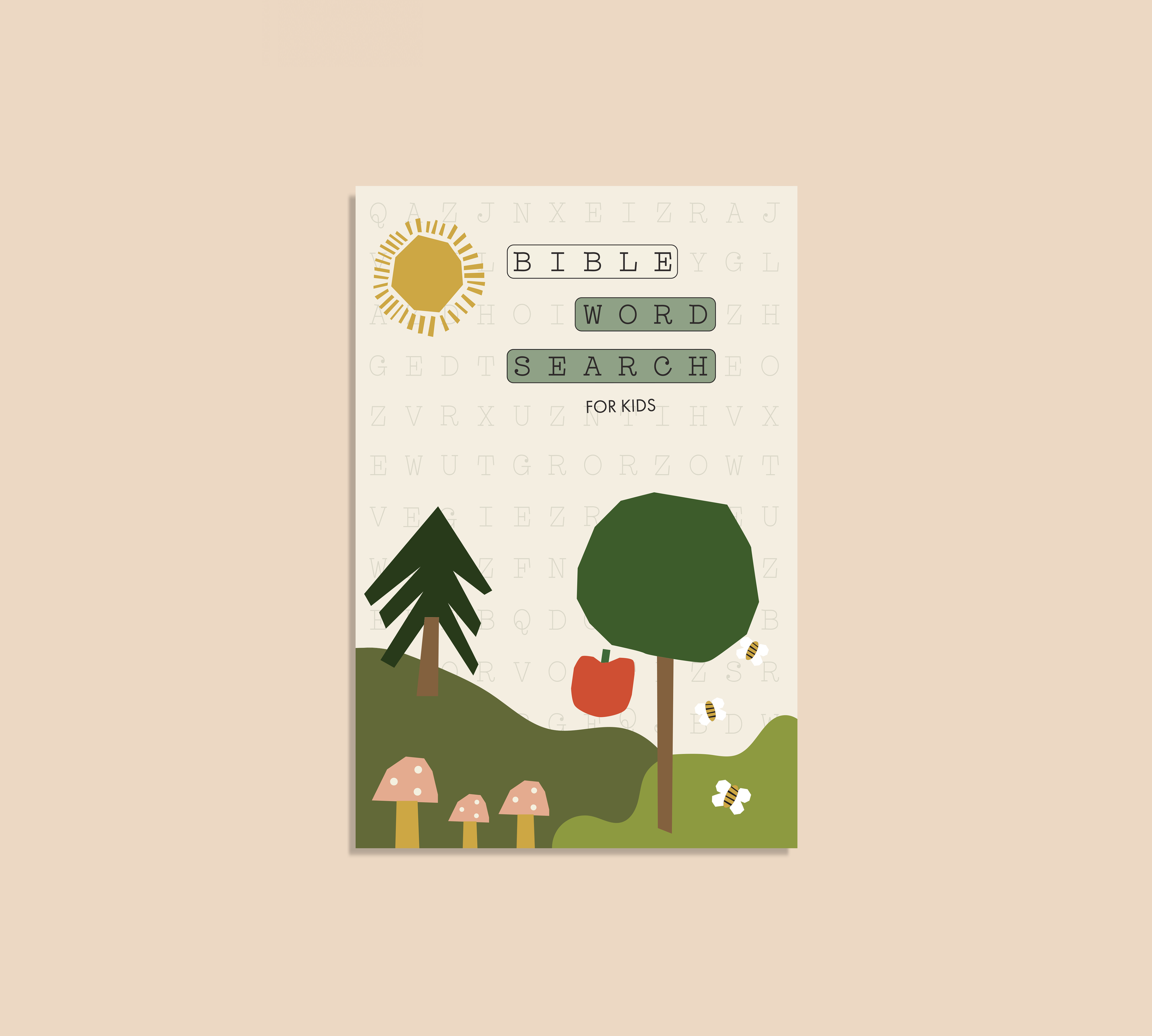 Bible Word Search for Kids (christian gifts)