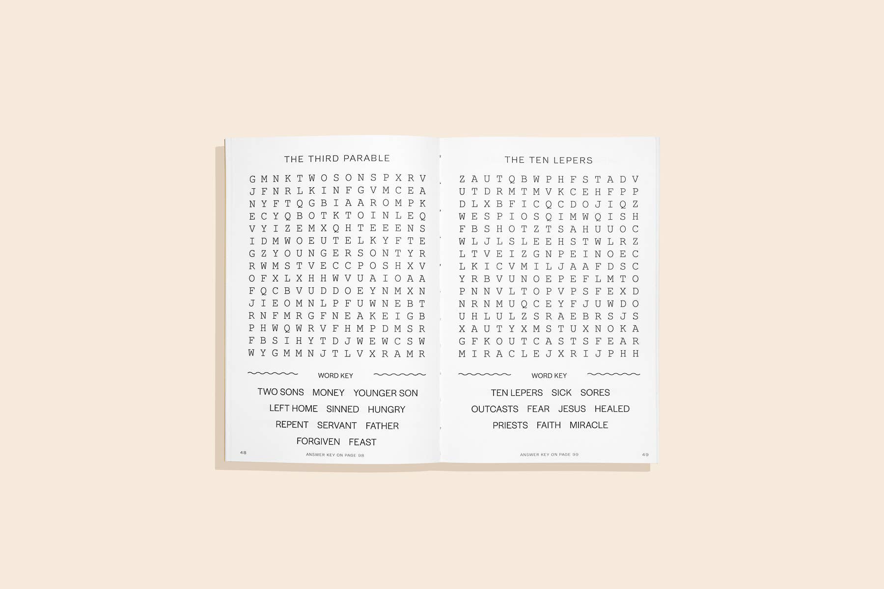 Bible Word Search for Kids (christian gifts)