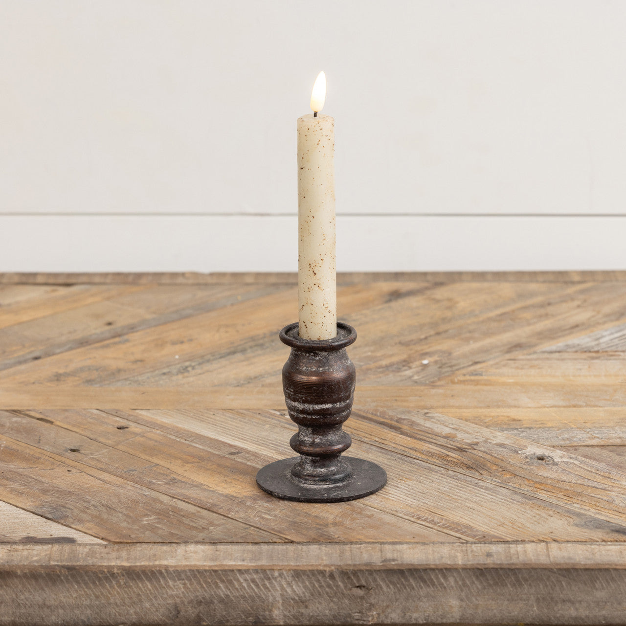 Candle Holder, 4" Ezrah Taper