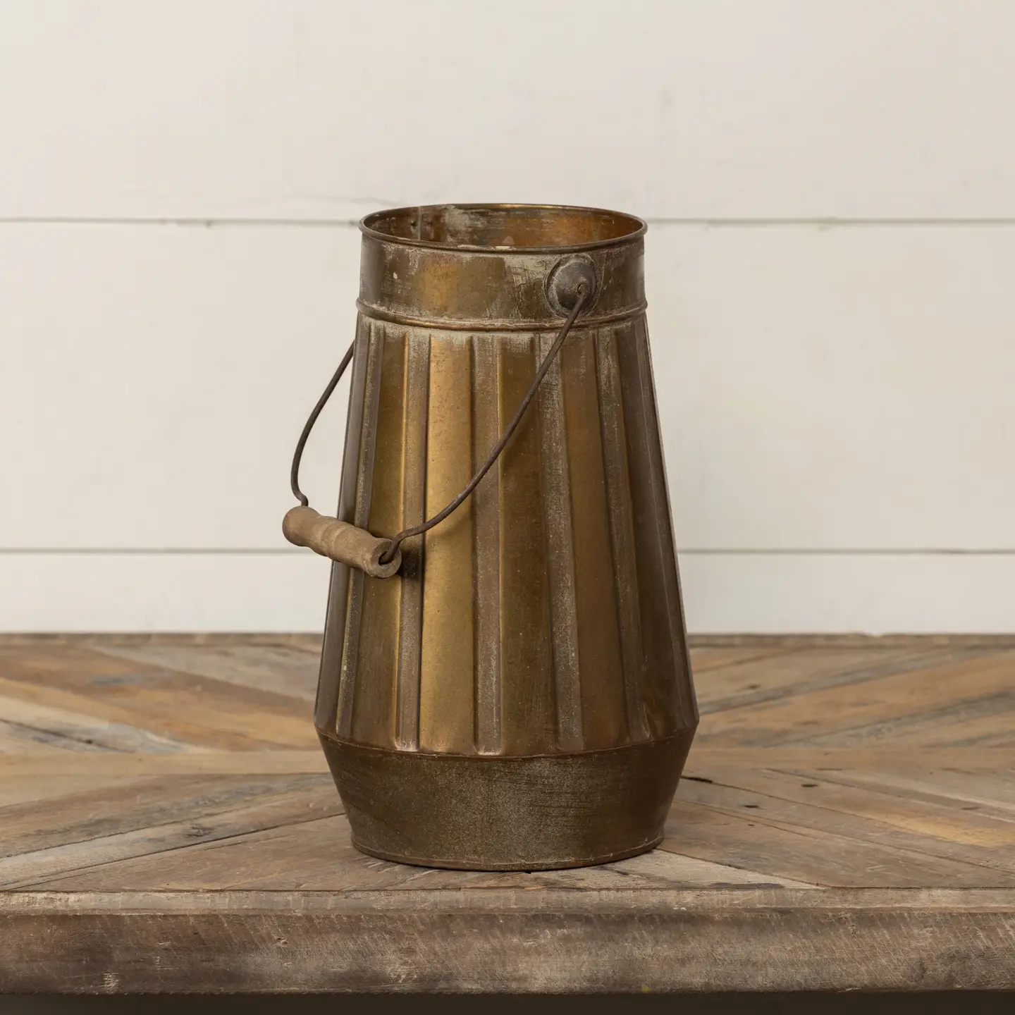 Bronze Vase w/ handle