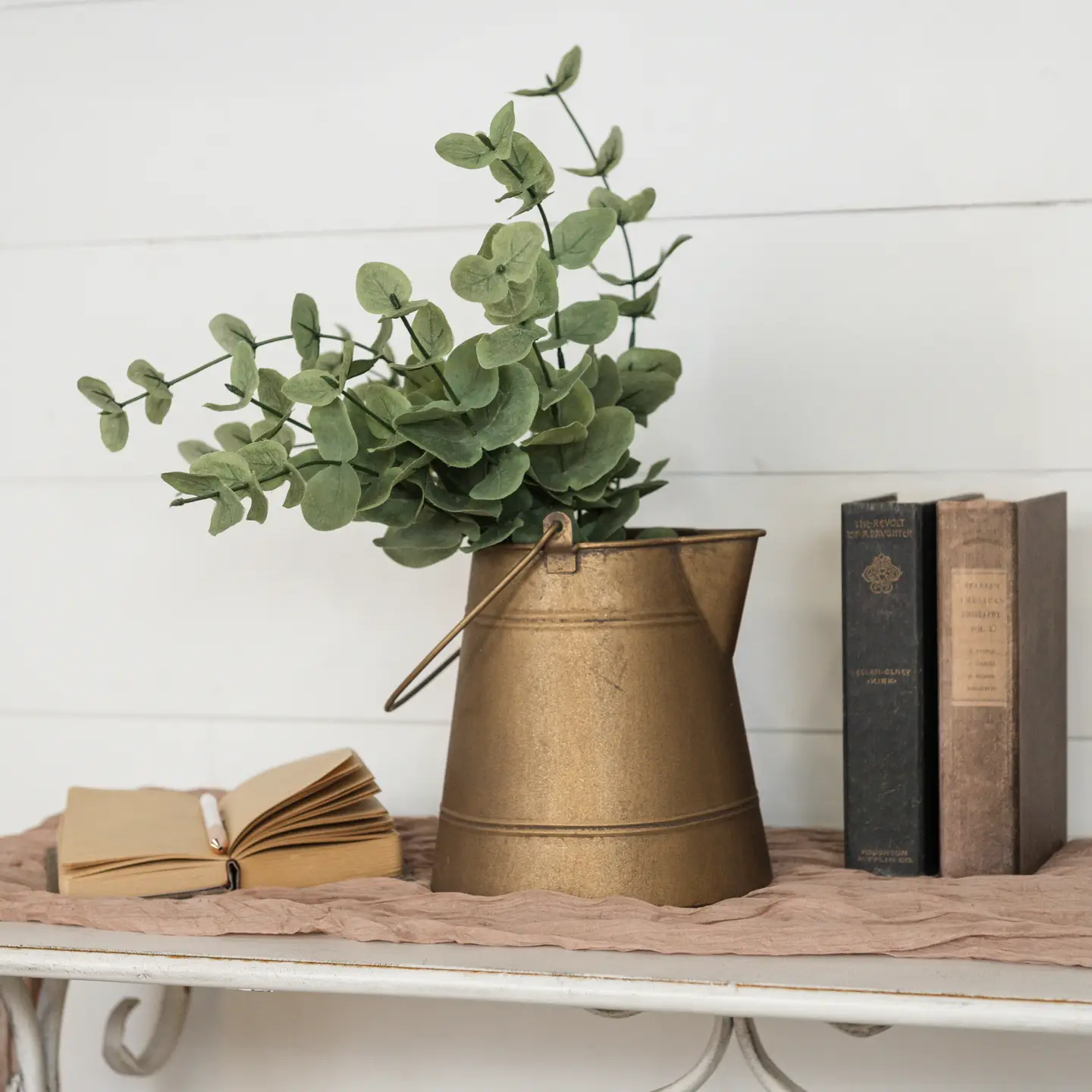 Golden Garden Pitcher