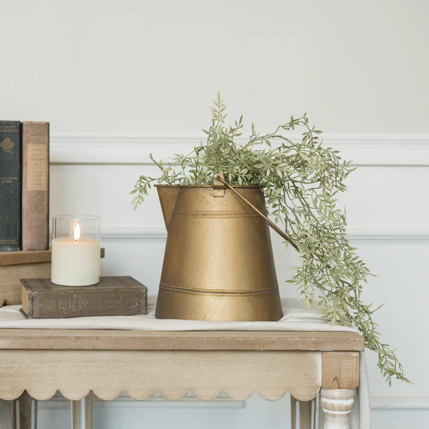 Golden Garden Pitcher