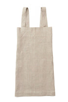 Linen Square Cross Apron Natural