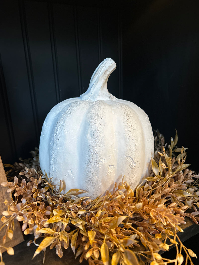 8” Terracotta Pumpkin