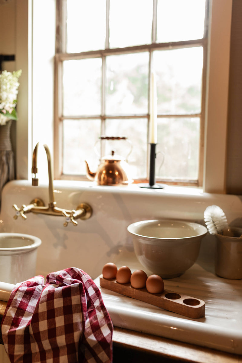 The Wooden Egg Holder