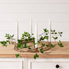 Gold Wreath Candelabra
