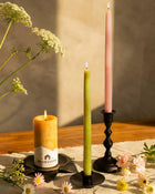 Beeswax Taper Candles – Dripless & Handmade in USA