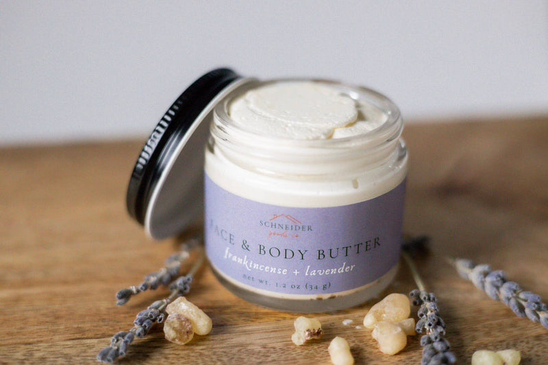 Frankincense + Lavender Tallow Face & Body Butter