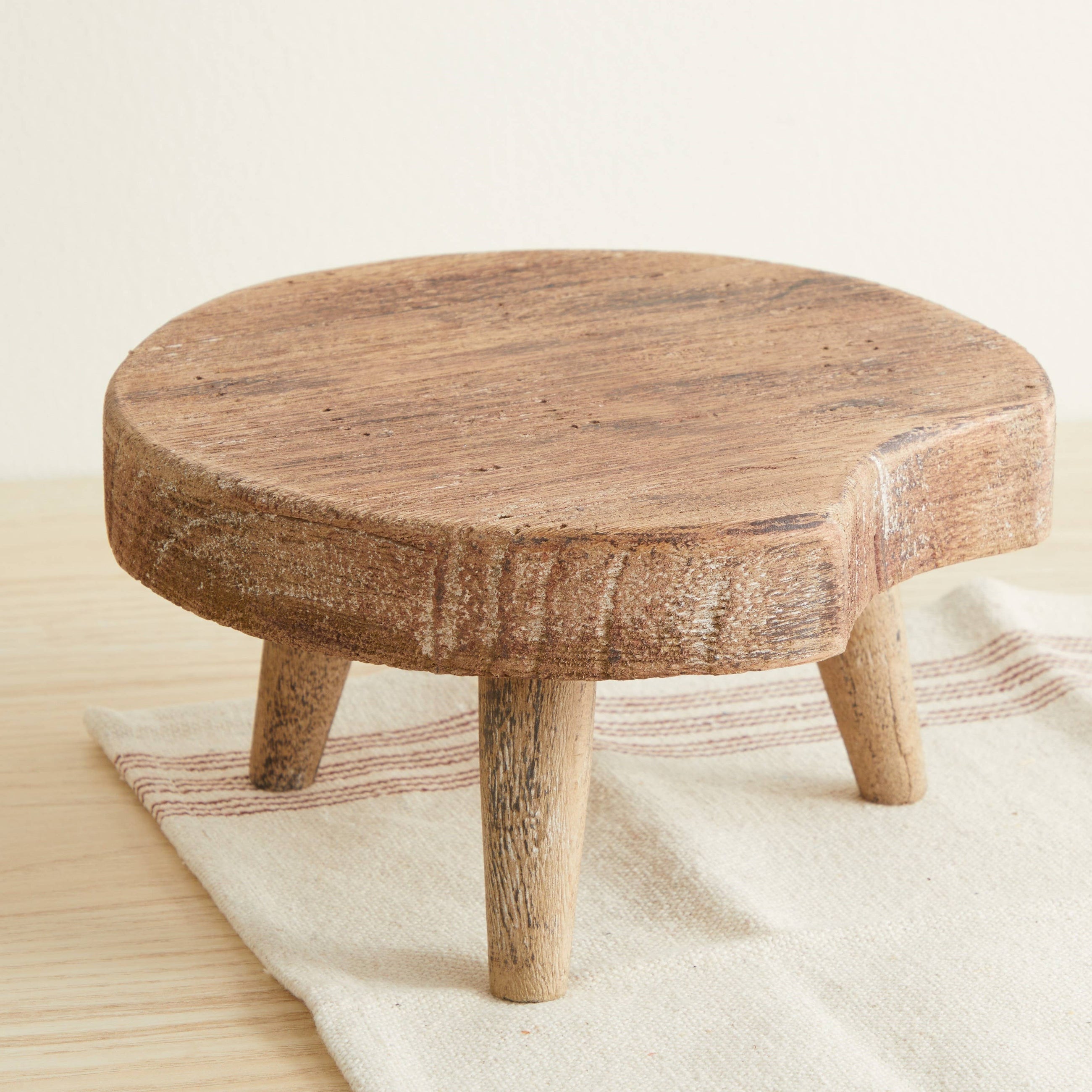 Wood Riser Stand, Home Decor Accent, Tiered Tray, Display