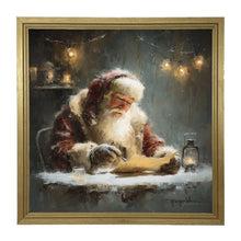Santa Making his List
