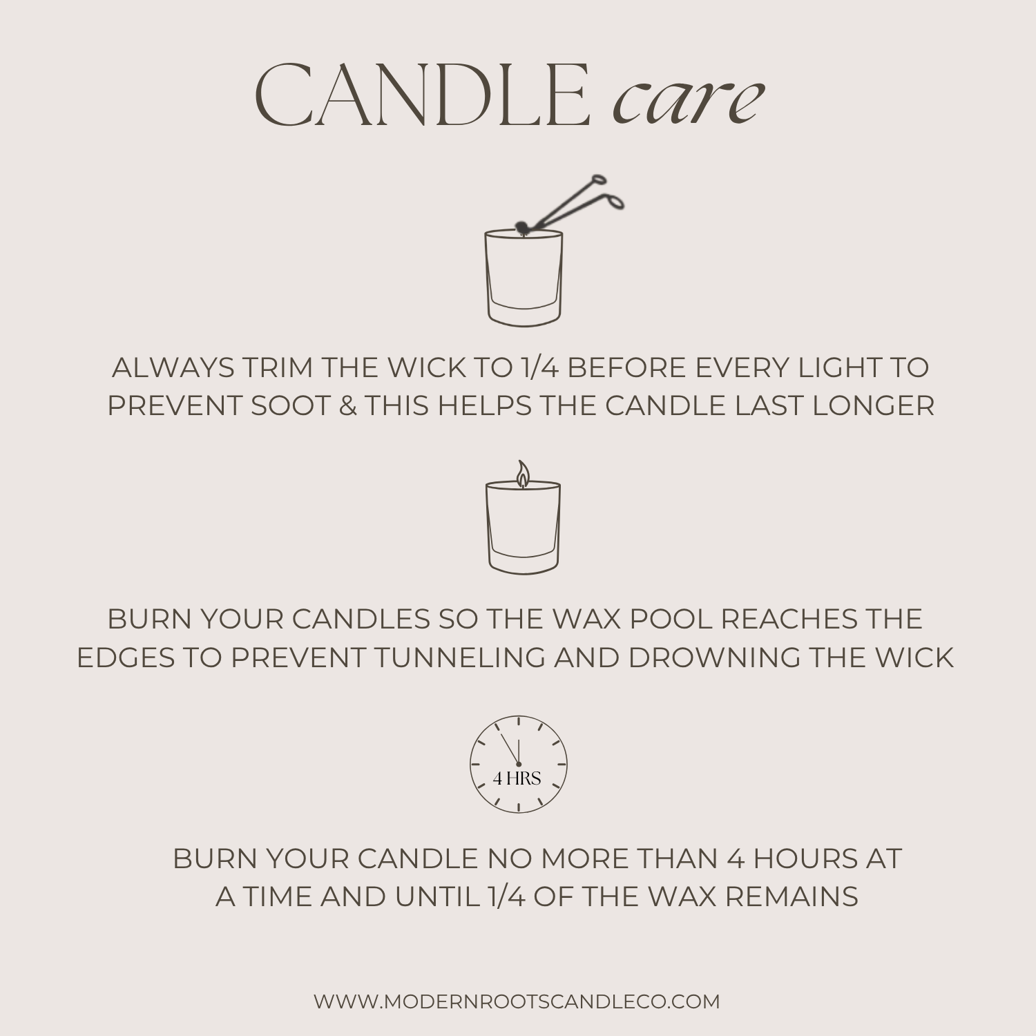 Steadfast | White Oak & Vanilla | 15oz. Clear Jar Soy Candle