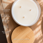Worthy | Volcanic Island | 15 oz. Clear Jar Soy Candle