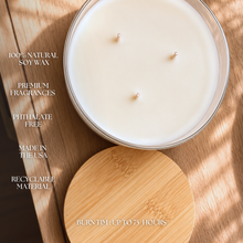 Worthy | Volcanic Island | 15 oz. Clear Jar Soy Candle