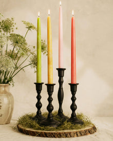 Beeswax Taper Candles – Dripless & Handmade in USA