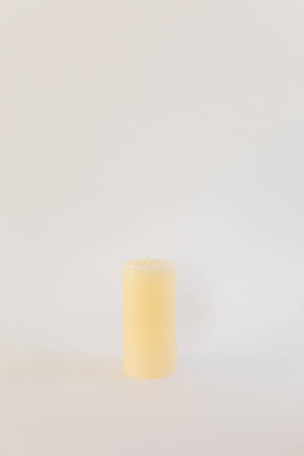 The Hand-Poured Pillar Candle