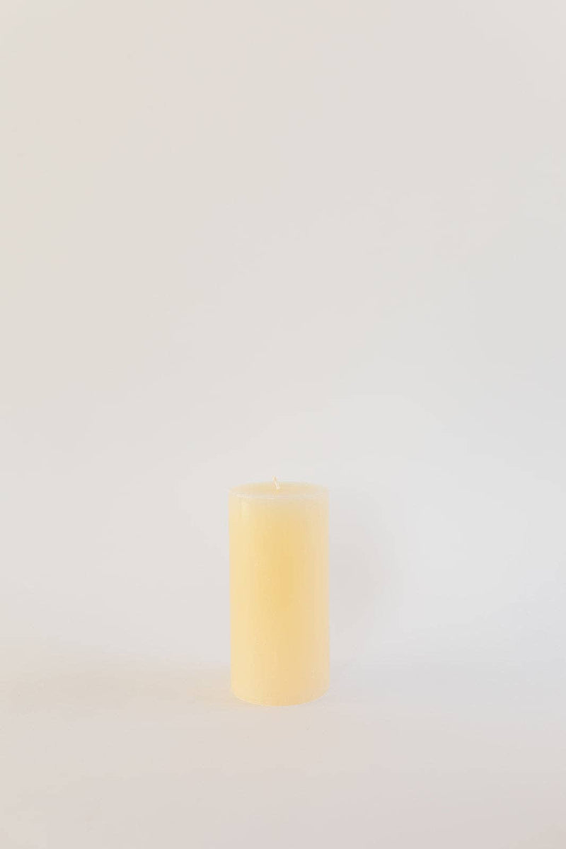 The Hand-Poured Pillar Candle