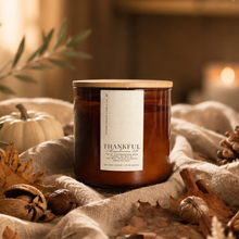 Thankful | Pumpkin Spice & Vanilla | 15oz Fall Candle