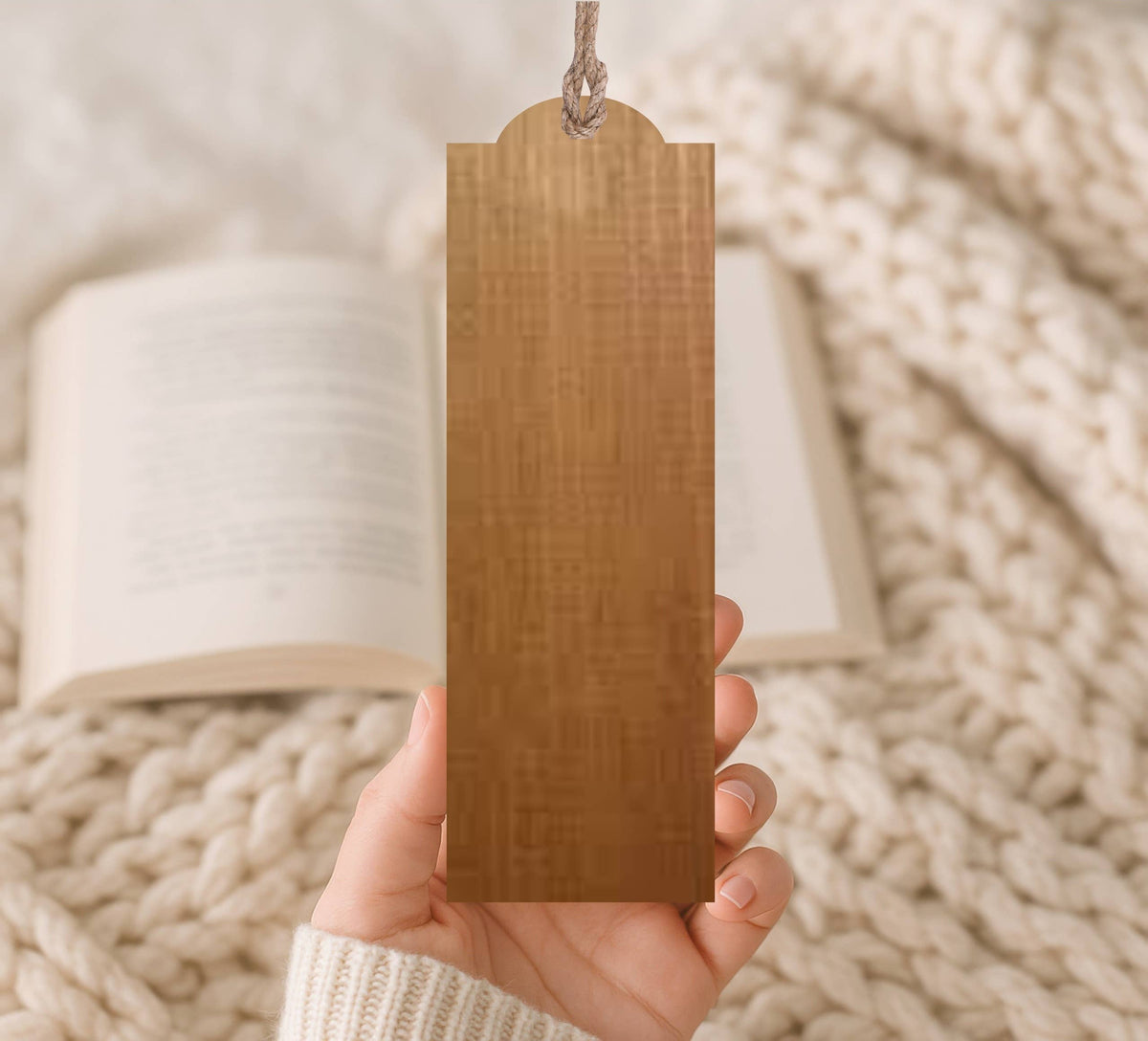Wood Bookmark Church