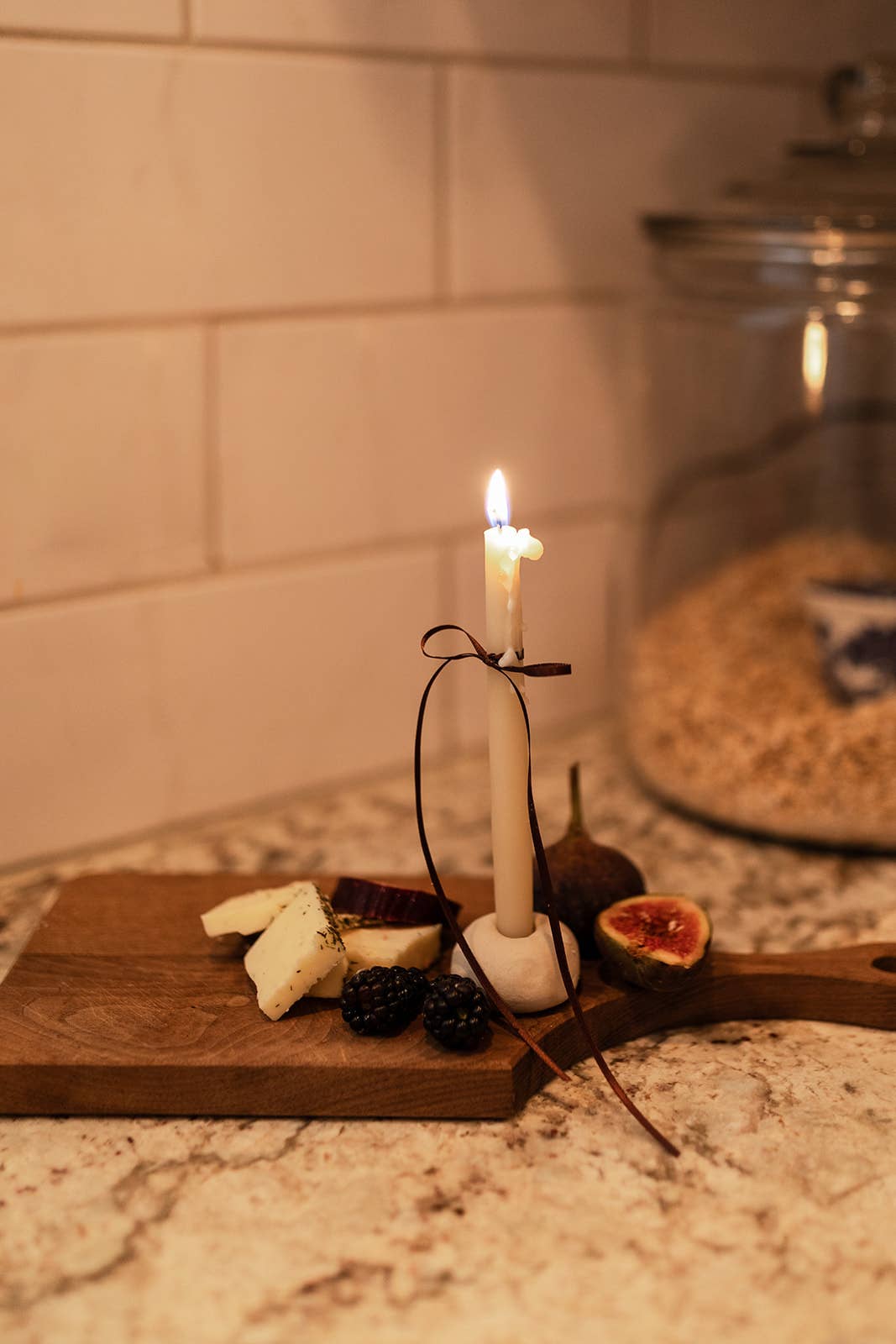 The Slender Taper Candle