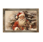 Santa smiling - Horizontal frame