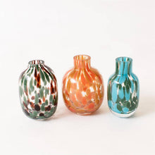 Mini Speckled Color Glass Vase