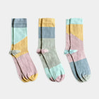 Mixed Patterns Adult Socks - 98% Organic Cotton