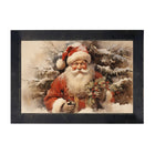 Santa smiling - Horizontal frame