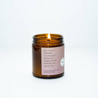 Lavender Vanilla Tangerine Beeswax Essential Oil Jar Candle