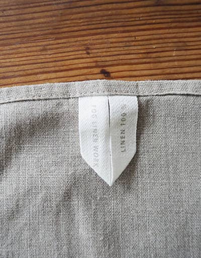 Pre-Washed Linen Cloths 3 pcs set (A)