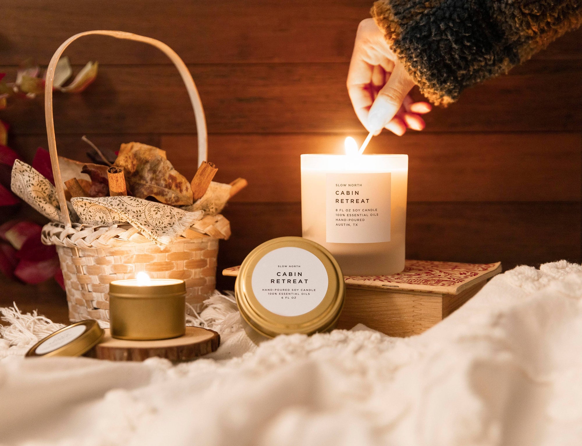 Cabin Retreat -Cedarwood, Grapefruit & Cinnamon Holiday 2025