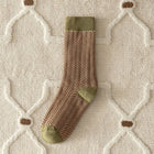 Rufia - Vintage Pattern Women's Socks for Fall & Winter