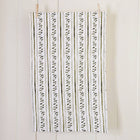 Holly stripe cotton tea towel