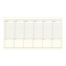 Floral Vines Weekly Planner